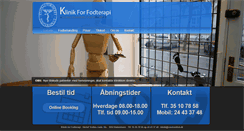 Desktop Screenshot of centrumfod.dk